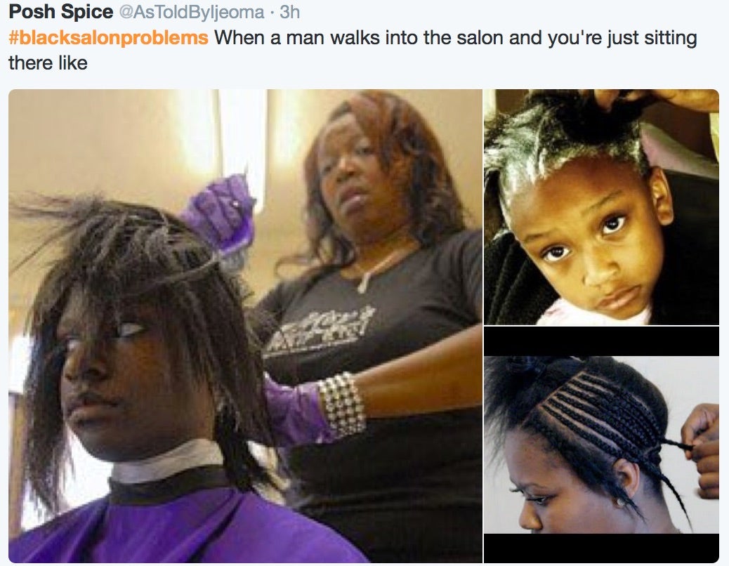 Top 10 #BlackSalonProblems Tweets

